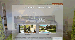 Desktop Screenshot of hotel-grimaud.com